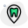 Location to the nearest dental clinic isolated on appointment icon