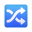 Shuffle Tracks Button icon