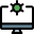 Desktop computer operating system setting and maintenance icon