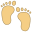 Pieds de bébé icon