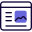 外部着陆页，带有文章文本正文和右边缘着陆图片 Solid-tal-revivo icon