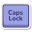 大写锁定键 icon