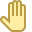 Ganze Hand icon