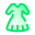 Vestito verde icon