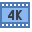 4K icon