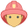 Hombre bombero icon