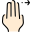 Drei Finger icon