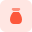 Money bag sack with valuable assets storage icon