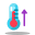 Thermometer Up icon