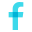 F do Facebook icon