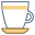 Espresso taza llena icon