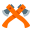 Crossed Axes icon