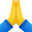 双手合十 emoji-1 icon