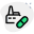 Big scale manufacturing of drugs industry layout icon