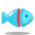 切り分けられた魚 icon