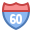 Panneau Route icon