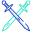 Dagger Crossed icon