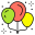 Balloons icon