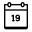 Calendar 19 icon