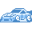 Pixel-Autorennfahrer icon