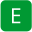 E icon