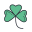 Trébol de tres hojas icon