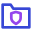 Shield folder icon