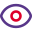 Unhide with eye symbol for layering application control icon