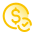 Cheque dolar icon