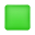 emoji quadrado verde icon