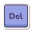 del-key icon