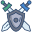 Warrior Shield And Sword icon