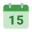 Календарная неделя 15 icon