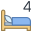 Four Beds icon