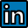 LinkedIN - IN logo used for professional networking, icon