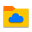 cartella cloud icon