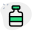 Pill bottles for laboratory testing to check the compounds icon