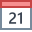 Calendário 21 icon