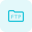 FTP file transfer folder isolated on a white background icon