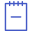 Bloc notes icon