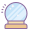 Bola de cristal mágica icon