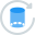 3D shape of a cylinder model being reloaded icon