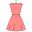 Dress Back View icon