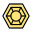 Bagua or Pa Kua a hexagon mirror is a special mirror icon