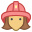 소방관 여성 icon
