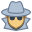 Spy Male icon