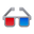 3D-Brille icon