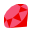 Linguagem de programação Ruby icon