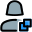 Copy function of user handling computer layout icon