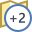Zeitzone +2 icon